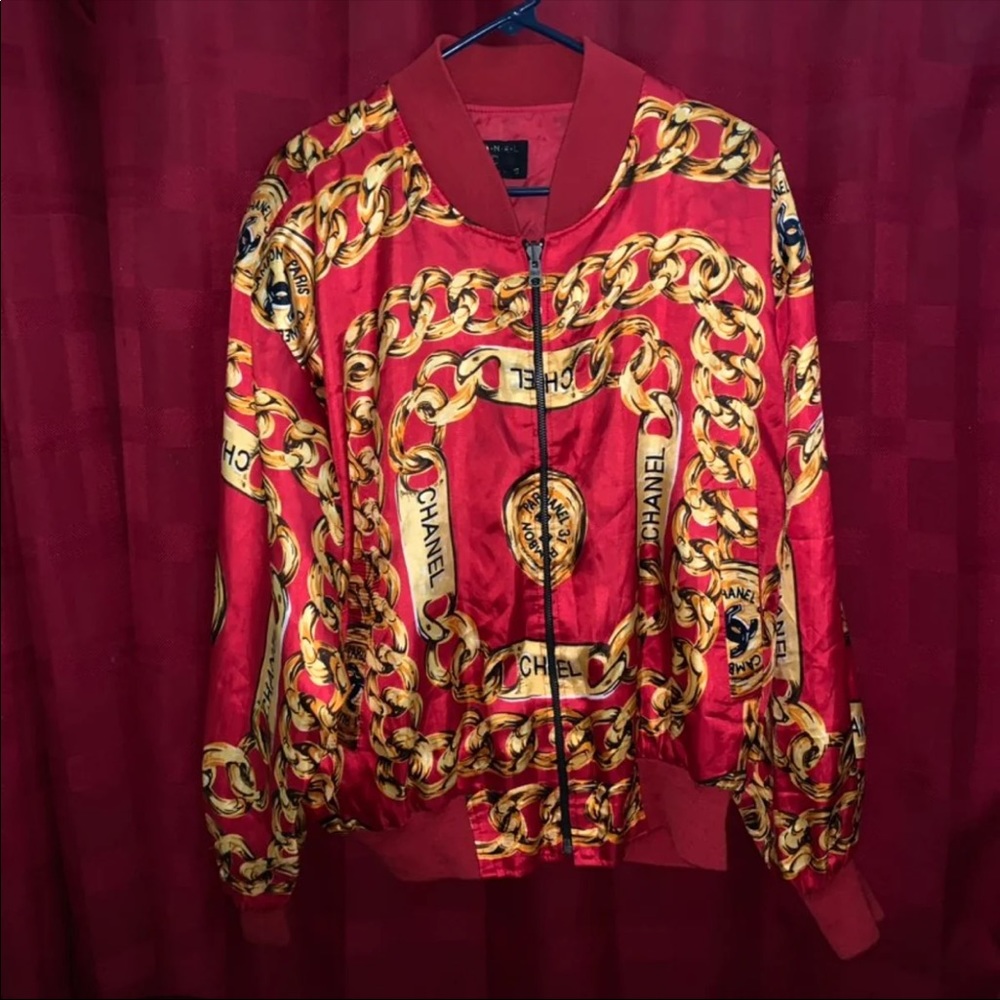 Chanel vintage bomber jacket!
